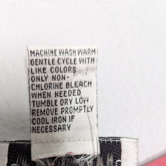 Morgan Taylor Intimates Vintage Red Heart Print Satin Slip Dress Nightie Size S - Picture 7 of 9